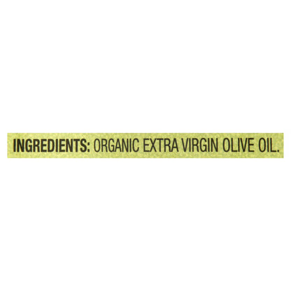 Great Value Organic Extra Virgin Olive Oil, 25.5 fl oz Glass Bottle