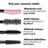 e.l.f. Lash 'N Roll Curling & Lifting Mascara, Deep Brown, 0.32oz