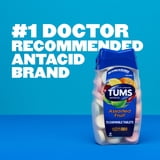 Tums Ultra Strength Heartburn Relief Chewable Antacid Tablets, Fruit, 72 Count
