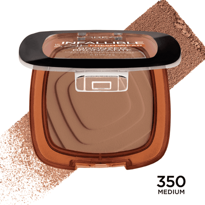 L'Oreal Paris Infallible Soft Matte Bronzer, Medium, 0.31 oz