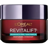 L'Oreal Paris Revitalift Triple Power Anti-Aging Face Moisturizer, Fragrance Free, Pro Retinol, Hyaluronic Acid & Vitamin C to Reduce Wrinkles, Firm & Brighten Skin, Unscented Cream, 1.7 oz