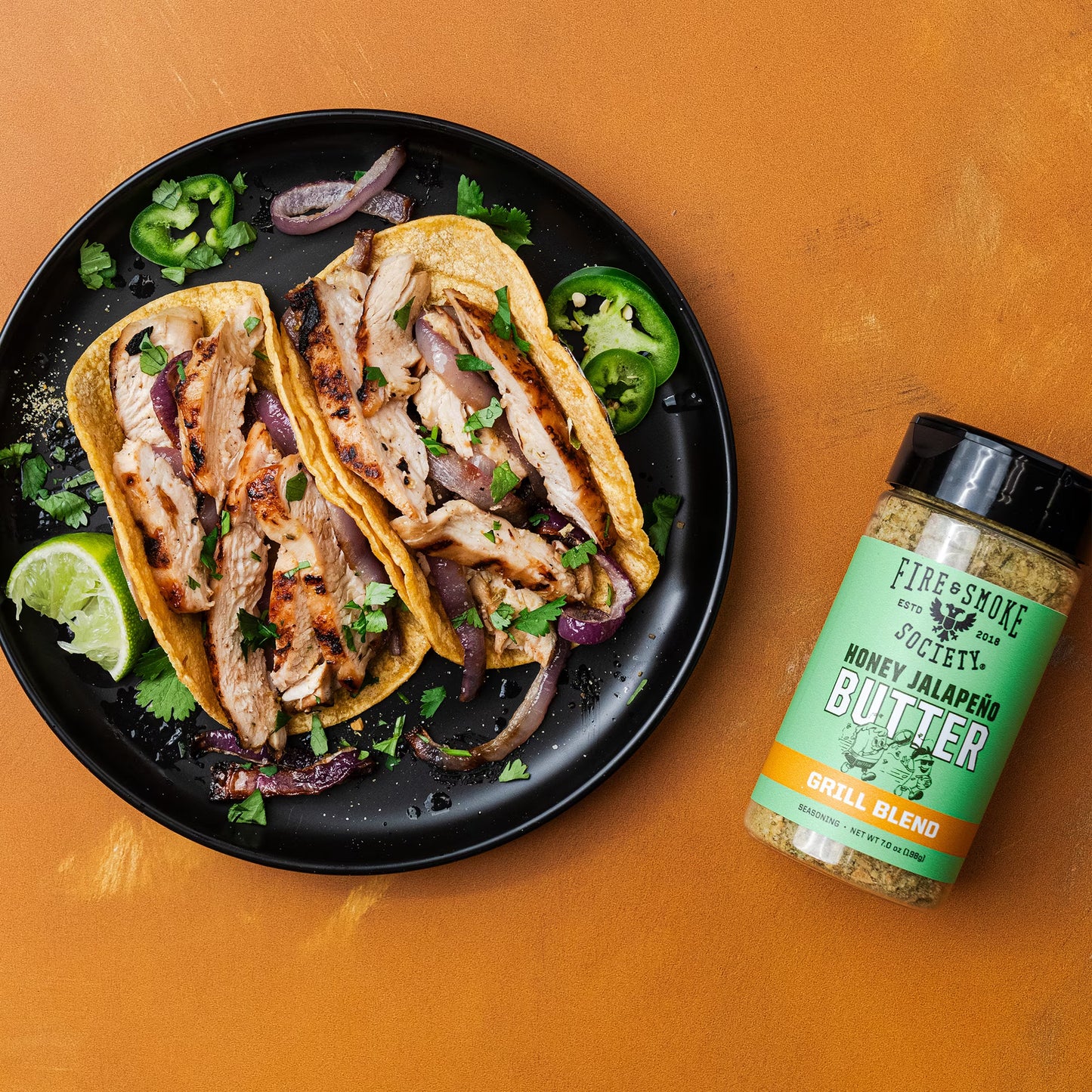 Fire & Smoke Society Honey Jalapeno Butter Seasoning, 7 oz Mixed Spices & Seasonings