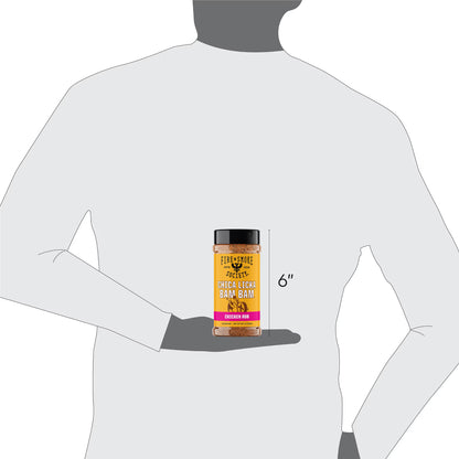 Fire & Smoke Society Chica Licka Bam Bam Chicken Seasoning, 10.7oz
