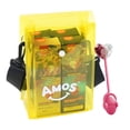 Amos Music Lollipops Gift Bags, Yellow Candy Crossbody Bag Audio Lollipops, Mothers Day Gifts (4 Flavors)