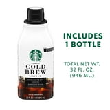(2 pack) Starbucks Signature Black, Cold Brew Coffee Concentrate, Iced Coffee, 32 fl oz