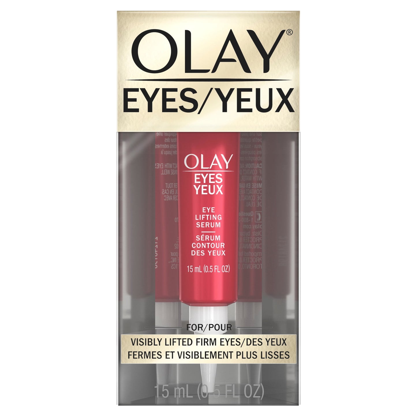 Olay Eye Lifting Serum for Firming & Hydrating, Fragrance-Free, 0.5 fl oz