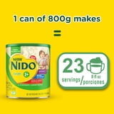 Nestle Nido 3 to 5 Years Toddler Powdered Milk Beverage, 28.2 oz Canister