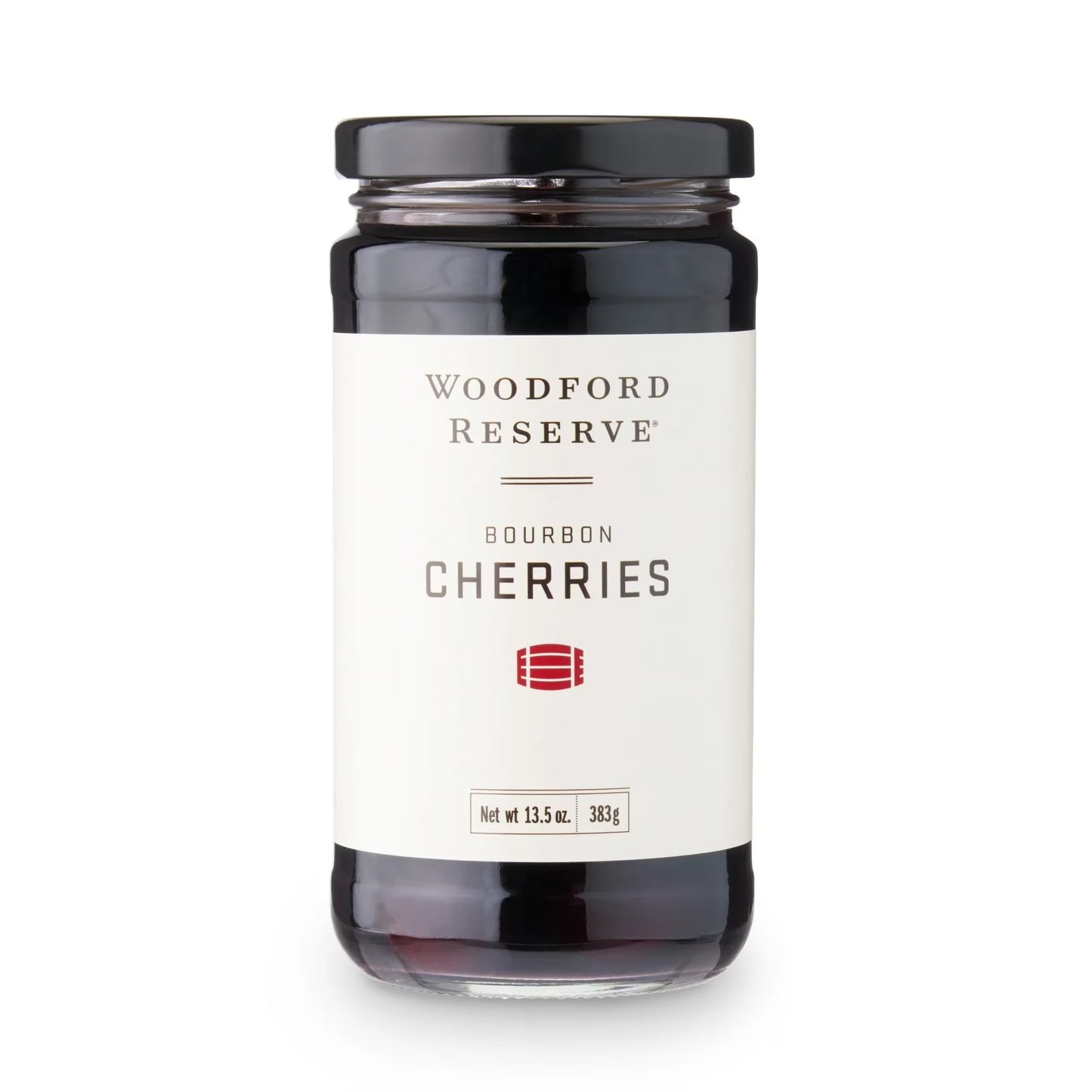 Woodford Reserve Bourbon Cherries - 13.5 oz (383g) 4 Pack