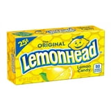 Lemonhead Hard Candy, Lemon, 0.8 Ounce Box, Pack of 24
