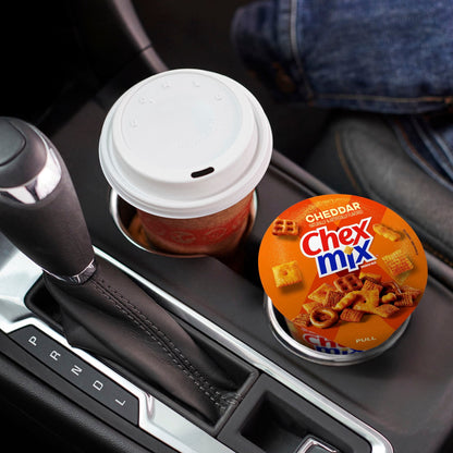 Chex Mix Cheddar Flavored Snack Mix, Snack Cup, 2.5 oz
