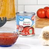 (12 pack) Great Value Tomato Sauce, 8 oz Can