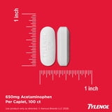 Tylenol 8 Hour Arthritis Fast, Strong Pain Relief, Acetaminophen 650 mg Extended Release, 100 Count