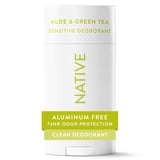 Native Sensitive Deodorant For Women, Aluminum Free Deodorant Stick, Aloe & Green Tea, 2.65oz
