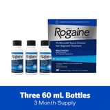 Men's Rogaine 5% Minoxidil Solution 3x 2 Fl oz