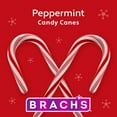 Brach's Peppermint Candy Canes, Christmas Candy Canes, 5.3 oz, 12 Count