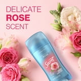 Secret Invisible Solid Antiperspirant Deodorant, Rose Scent, 2.6 oz