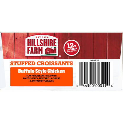 Hillshire Farm Buffalo Style Chicken Stuffed Croissants, 8 oz, 2 Count (Frozen)