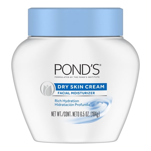 POND’S Dry Skin Cream, Moisturizing Face Cream for Deep Hydration – 6.5 oz