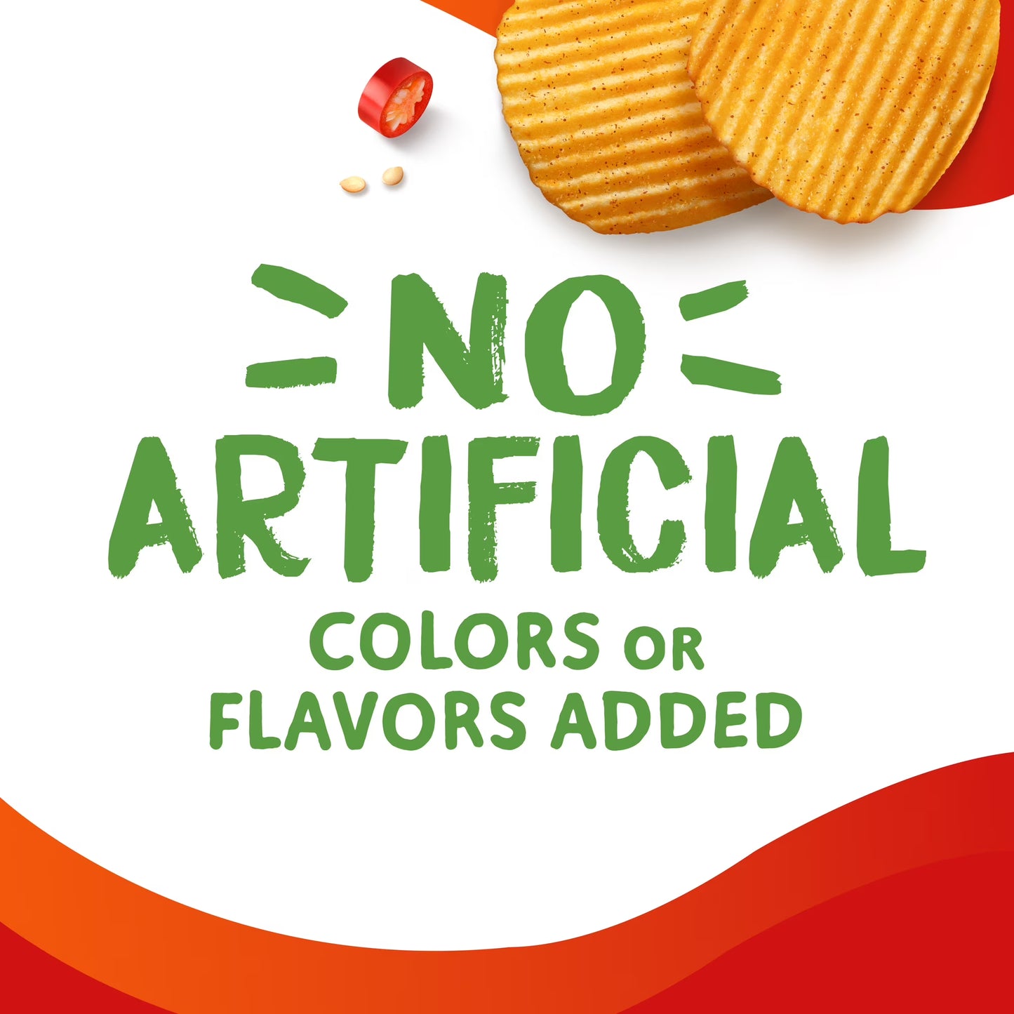 Simply Ruffles Hot and Spicy Potato Chips, 5.5 oz