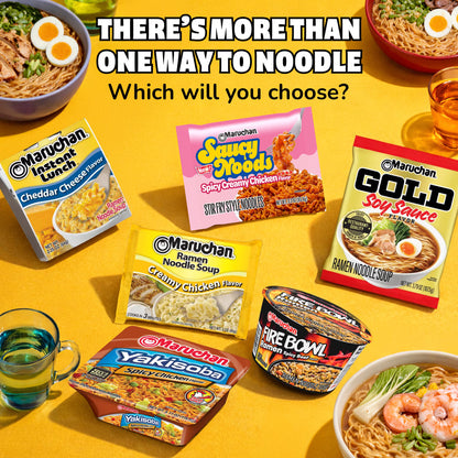 Maruchan Ramen Noodle Soup, Chili Flavor Instant Noodles, 3 oz