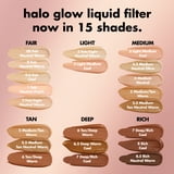 e.l.f. Halo Glow Liquid Filter, 5 Medium/Tan, 1.06 fl oz