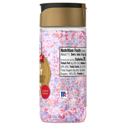 McCormick Mixed Berry Finishing Sugar, 3.15 oz Bottle