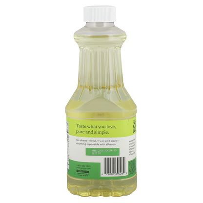 Wesson Pure & Cholesterol Free Canola Oil, 24 fl oz