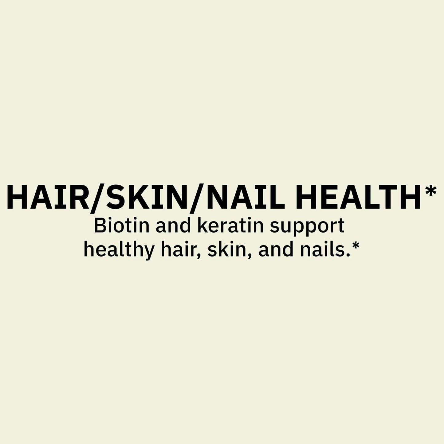 Spring Valley Extra Strength Biotin Plus Keratin Dietary Supplement Tablets for Hair/Skin/Nail Health, 10,000 mcg, 60 Count