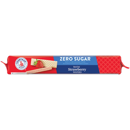 VOORTMAN Bakery Zero Sugar Strawberry Wafer Cookies 9 oz