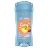 Secret Fresh Clear Gel Antiperspirant Deodorant, Sweet Nectarine, 2.6 oz