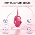 Amos TastySounds Music Lollipops, Blackberry K-pop Audio Lollipop Fat-Free Natural Flavor (Pack of 2)