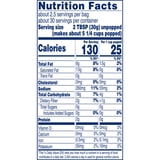 SkinnyPop Sea Salt, Gluten Free Microwave Popcorn Bags, 2.8 oz (12 Count)