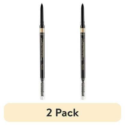 (2 pack) L'Oreal Paris Brow Stylist Definer Waterproof Eyebrow Mechanical Pencil, Dark Brunette