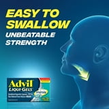 Advil Liqui-Gels Minis Pain Relievers for Headache Relief, Fever Reducer Liquid Filled Capsules, 200 Mg Ibuprofen, 200 Count