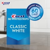 Crest 3DWhitestrips Classic White Teeth Whitening Kit, 10 Count