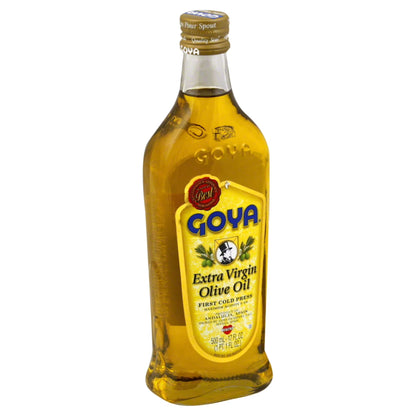 Goya Extra Virgin Olive Oil First Cold Press, 17 fl oz