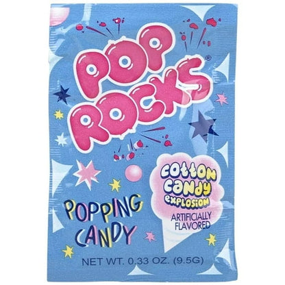 POP ROCKS Popping Candy, Cotton Candy, 24 Count, 0.33 Ounce (Pack of 24)RDC42