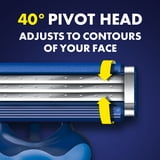 Gillette Sensor3 Smooth Shave Men's Disposable Shaving Razors, 7 Count