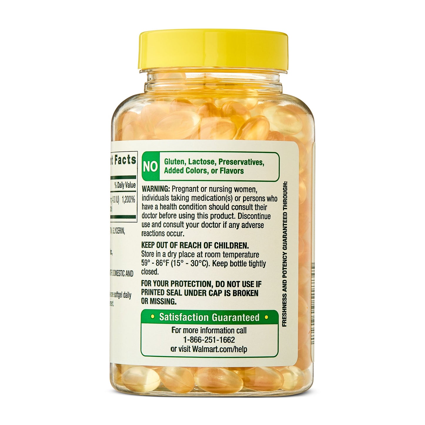 (3 pack) Spring Valley Vitamin E 180 mg Softgels for Heart Health, 200 Count