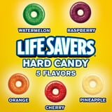 LIFE SAVERS Hard Candy, 5 Flavors Individually Wrapped Fruit Candy, Party Size, 50 oz Bag