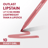 COVERGIRL Outlast Lipstain, 10 Sugey Girl, Pink, 0.05 fl oz