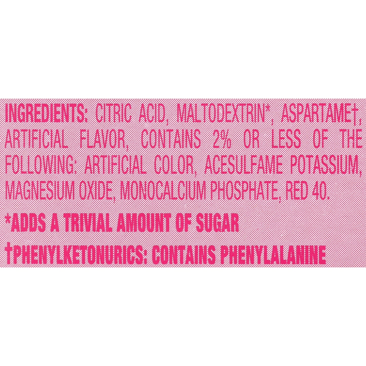 Starburst Zero Sugar Gallons-to-Go Powdered Drink Mix, All Pink Strawberry, 8 Count Gallon Pitcher Packets