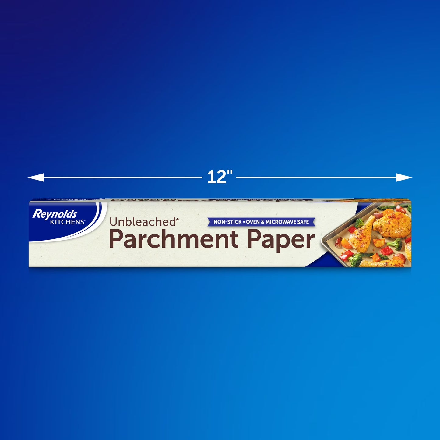 Reynolds Kitchens Unbleached Parchment Paper Roll, 50 feet x 12 inches, 50 Total Sq. ft.