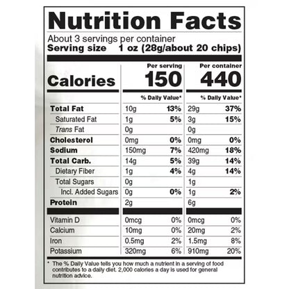 Calbee Potato Chips Seaweed & Salt Flavored 2.8 oz