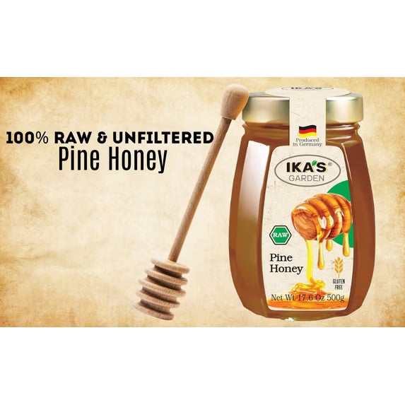 Ika's Garden Raw Pine Honey