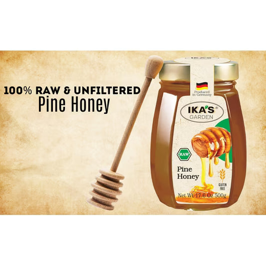Ika's Garden Raw Pine Honey