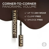 L'Oreal Paris Voluminous Panorama Mascara, Brown Leather Washable 705, 0.33 fl oz