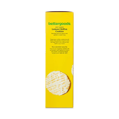 bettergoods Soft Baked Lemon Chiffon Cookies, 6 oz