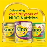 NIDO Kinder 1+ Powder Beverage Mix, Immunity Toddler Milk with Vitamins A, C, D, Iron to Support Growth, 28.2 oz Canister