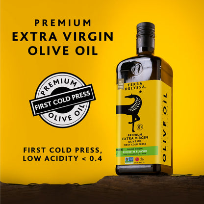 Terra Delyssa Extra Virgin Olive Oil, 34 fl. Oz Pack of 2